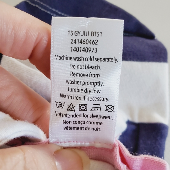 Gymboree Striped Girls Dress Size 6 - Picture 4 of 5